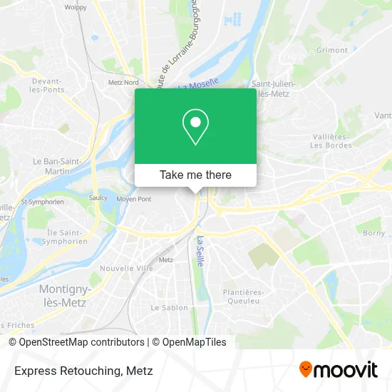 Retouche Express map