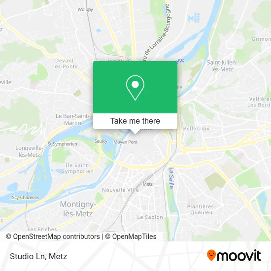 Studio Ln map
