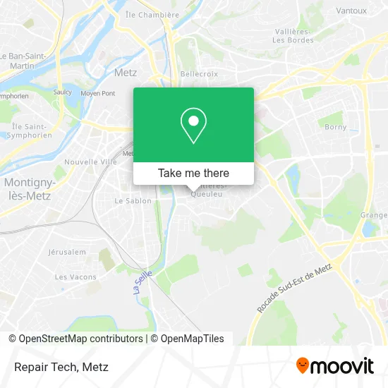 Repair Tech map