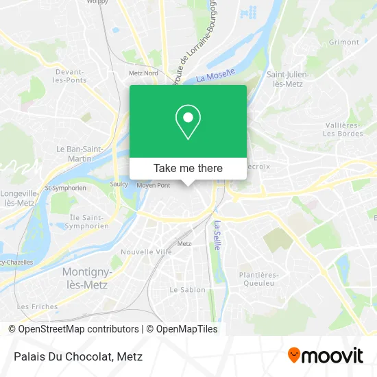 Palais Du Chocolat map