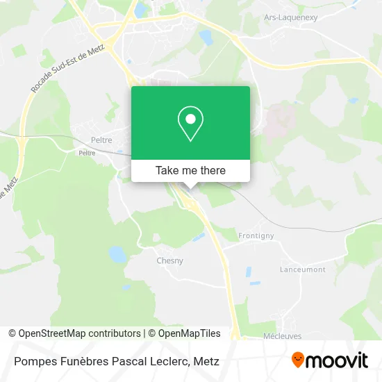Pompes Funèbres Pascal Leclerc map