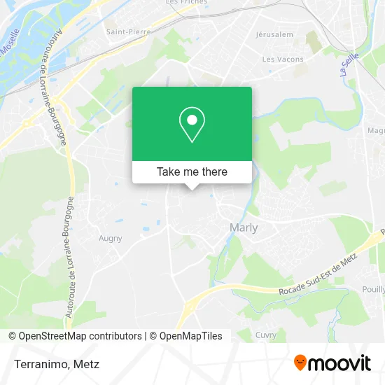 Terranimo map