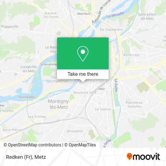 Redken (Fr) map