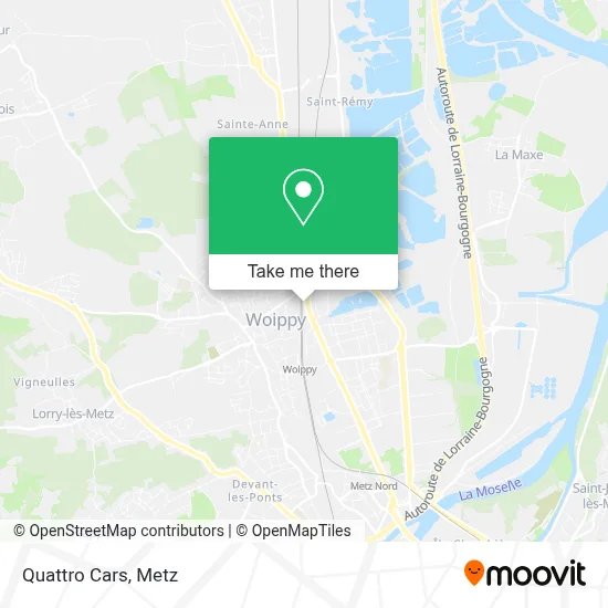 Quattro Cars map