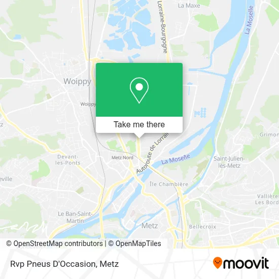 Rvp Pneus D'Occasion map