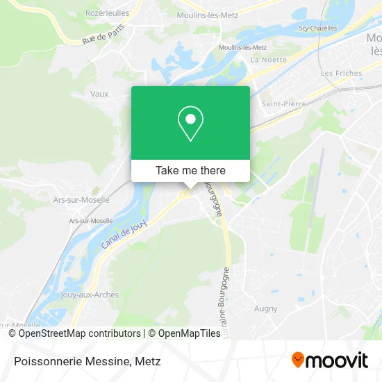 Poissonnerie Messine map