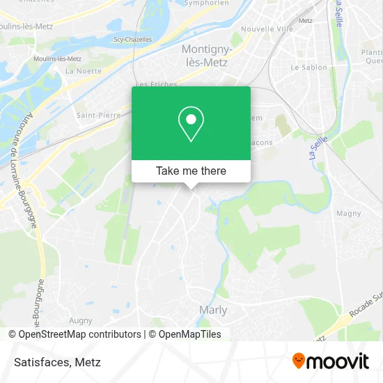 Satisfaces map