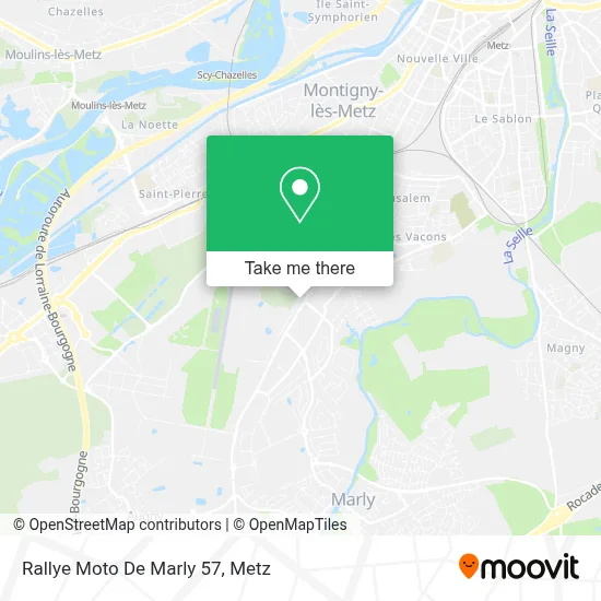 Rallye Moto De Marly 57 map
