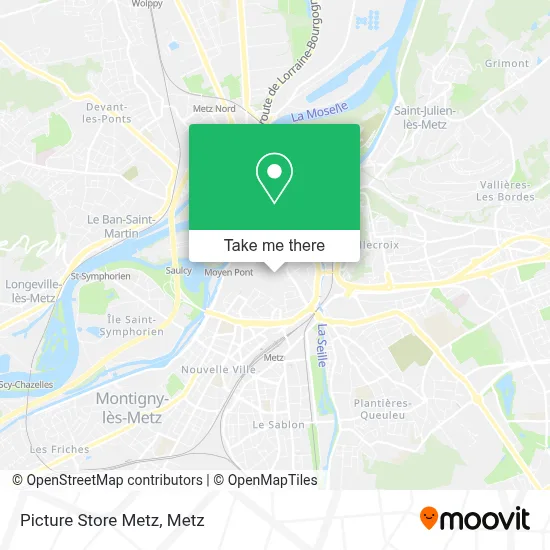 Picture Store Metz map