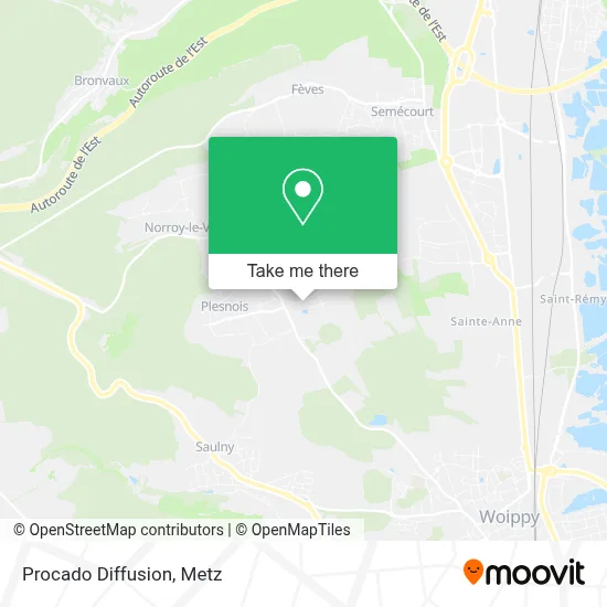Procado Diffusion map