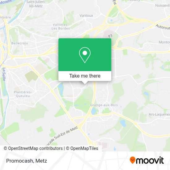 Promocash map