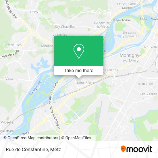 Rue de Constantine map