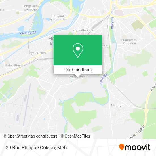 20 Rue Philippe Colson map