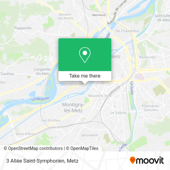 3 Allée Saint-Symphorien map