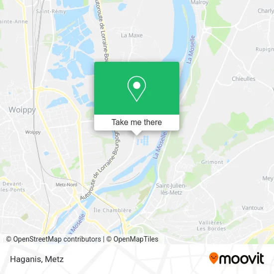 Haganis map
