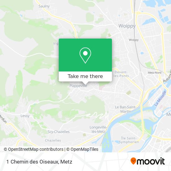 1 Chemin des Oiseaux map