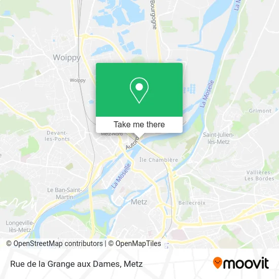 Rue de la Grange aux Dames map