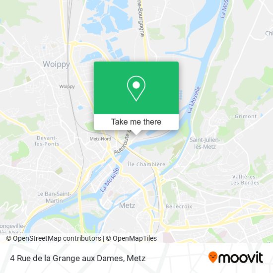 4 Rue de la Grange aux Dames map