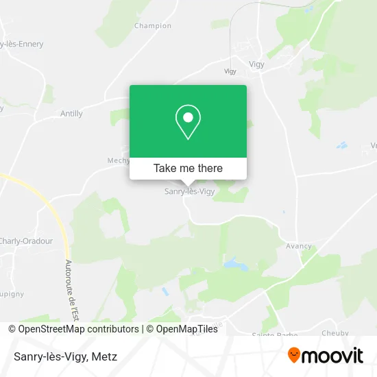 Sanry-lès-Vigy map