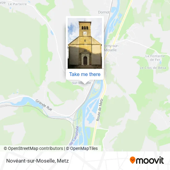 Novéant-sur-Moselle map