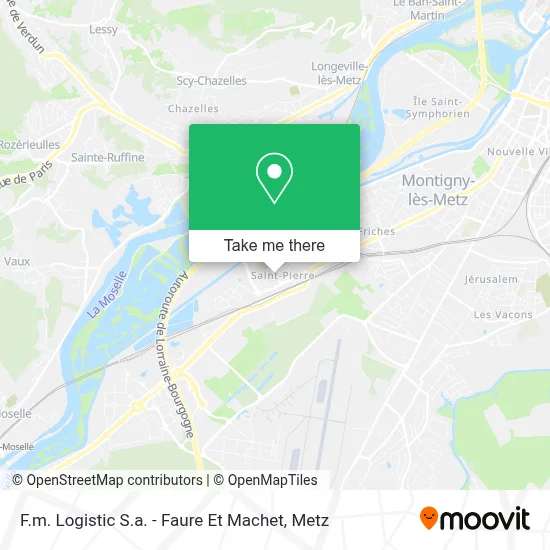 F.m. Logistic S.a. - Faure Et Machet map