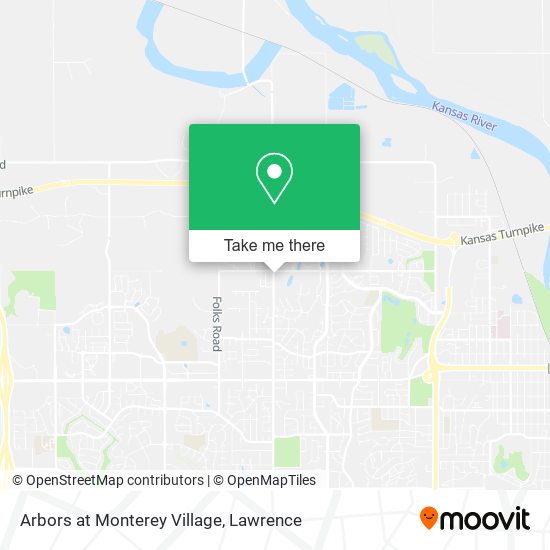 Arbors at Monterey Village map