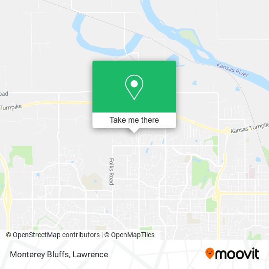 Mapa de Monterey Bluffs