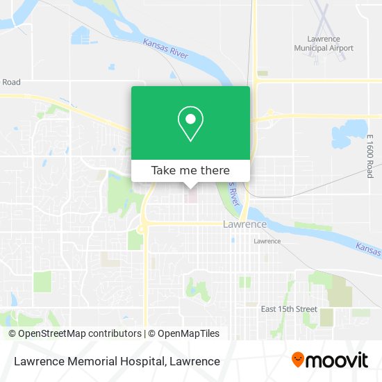 Mapa de Lawrence Memorial Hospital