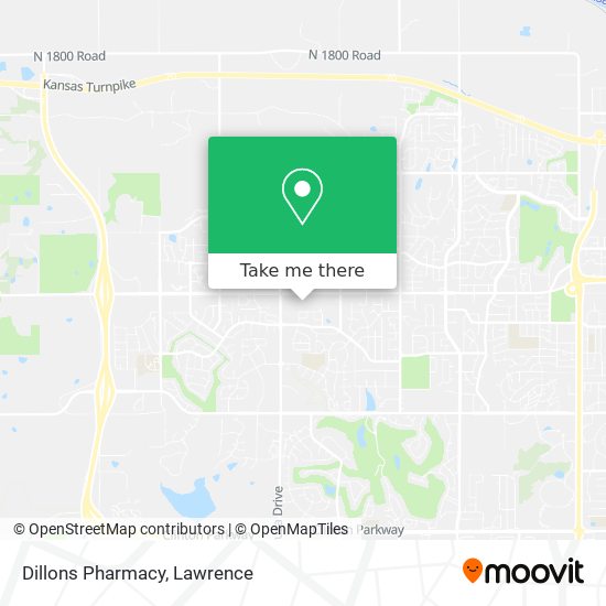 Dillons Pharmacy map