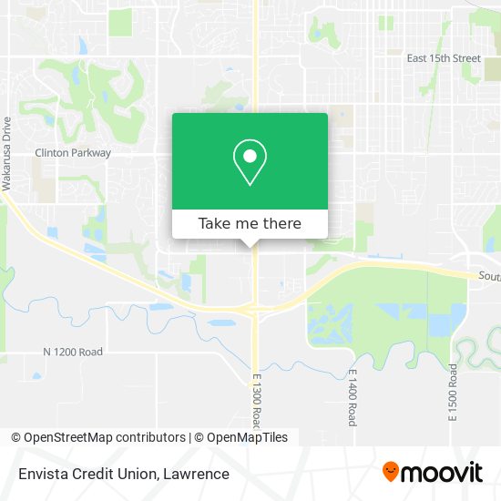 Envista Credit Union map