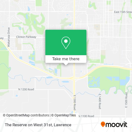 The Reserve on West 31st map