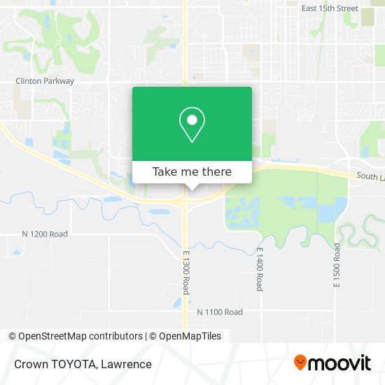Mapa de Crown TOYOTA
