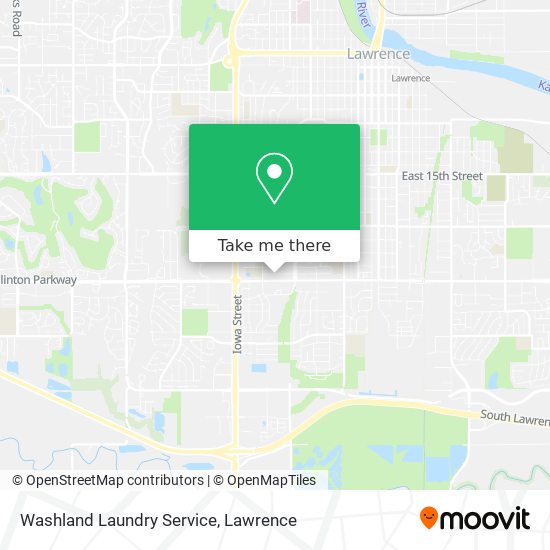 Mapa de Washland Laundry Service