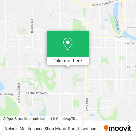 Vehicle Maintenance Shop Motor Pool map