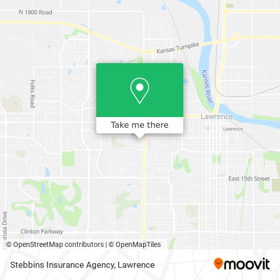 Mapa de Stebbins Insurance Agency