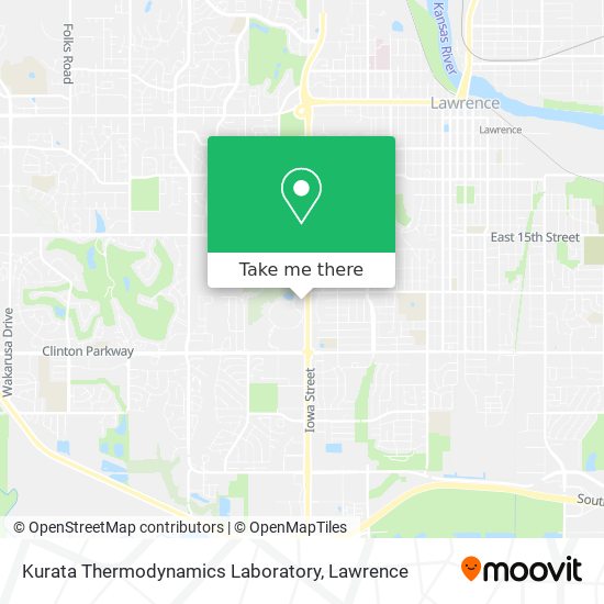 Kurata Thermodynamics Laboratory map