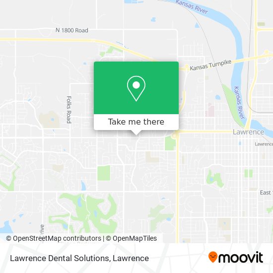 Lawrence Dental Solutions map