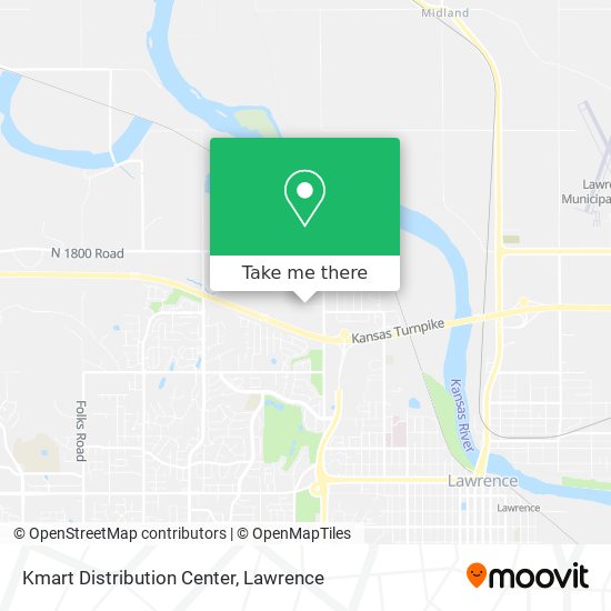 Kmart Distribution Center map