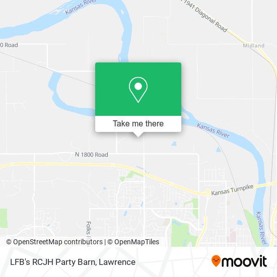 Mapa de LFB's RCJH Party Barn