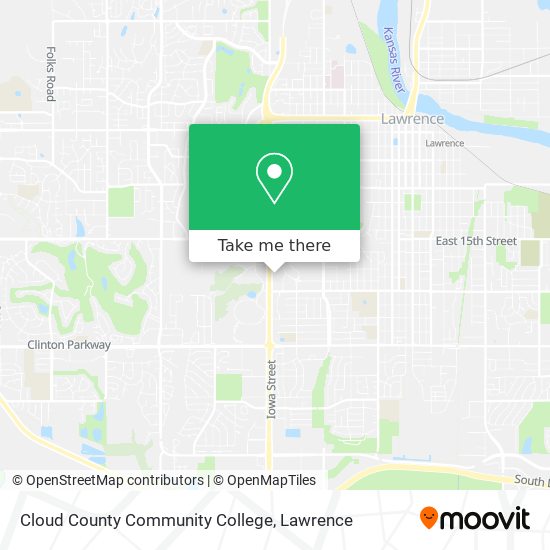 Cloud County Community College map