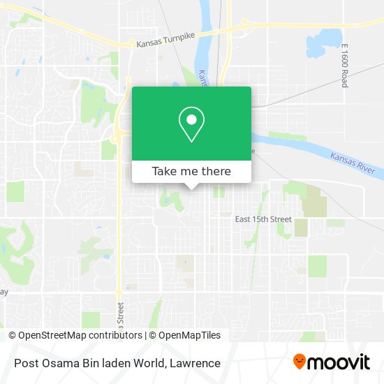 Post Osama Bin laden World map