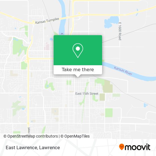 Mapa de East Lawrence