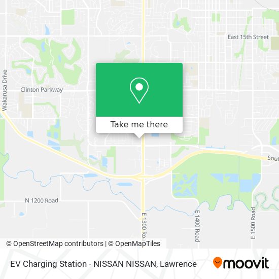 EV Charging Station - NISSAN NISSAN map