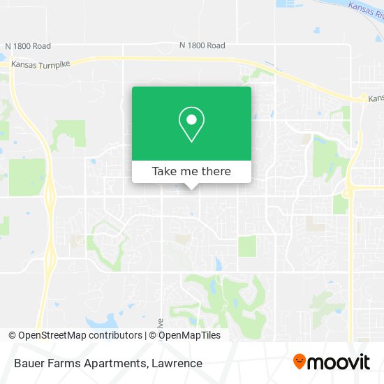 Bauer Farms Apartments map