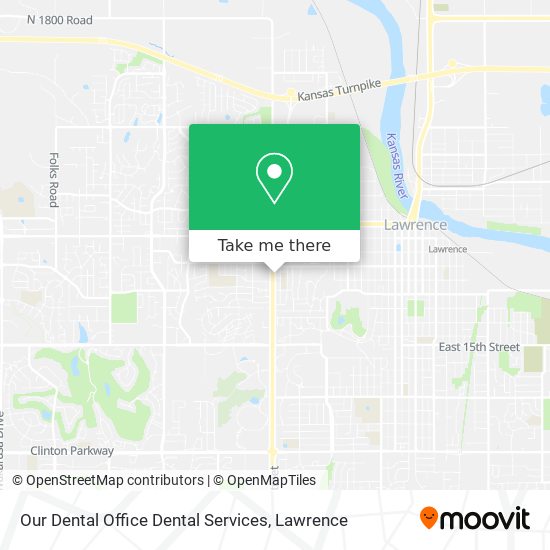 Our Dental Office Dental Services map