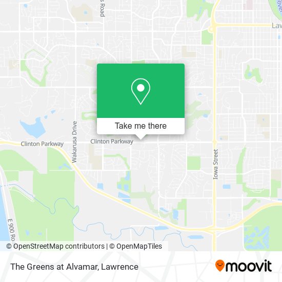 The Greens at Alvamar map