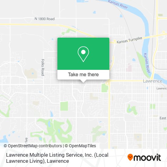 Lawrence Multiple Listing Service, Inc. (Local Lawrence Living) map