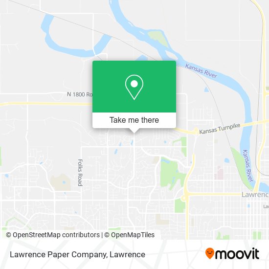 Mapa de Lawrence Paper Company