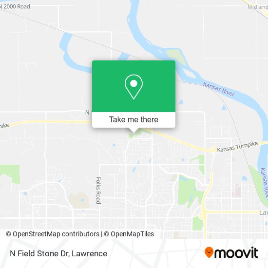 N Field Stone Dr map