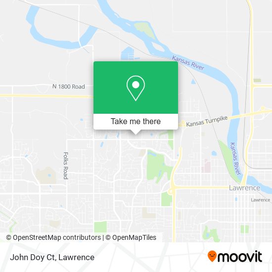 Mapa de John Doy Ct